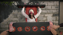 Russianfetish - Long Tickling Procedure For Home Girl In Stocks | Download from Files Monster