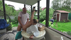 Horny old man licking my skinny girlfriend mary jane | Download from Files Monster