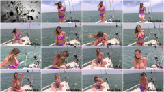 Stacey Poole - Stripping on a boat! | Download from Files Monster