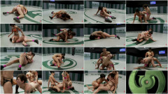 Brutal head scissors, body locks & back breakers & ass fucking | Download from Files Monster