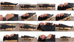 Lori strapped in a body bag | Download from Files Monster