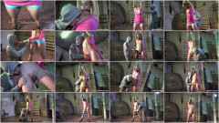 Roxy Lee bound ballgagged whipped vibed | Download from Files Monster