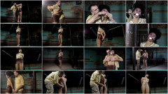 Futilestruggles - Purple jade cross ankle hogtie custom Part 1 | Download from Files Monster
