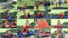 Park Worker Meets With A Nice Blonde - Erica Fontes | Download from Files Monster
