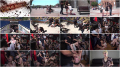 Molly saint rose fucked and humiliated in public plaza! | Download from Files Monster